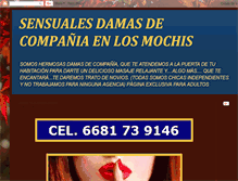 Tablet Screenshot of amigasdemochis.com